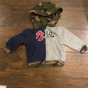 Polo Ralph Lauren zip up hoodie